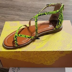 Sandals, new in box